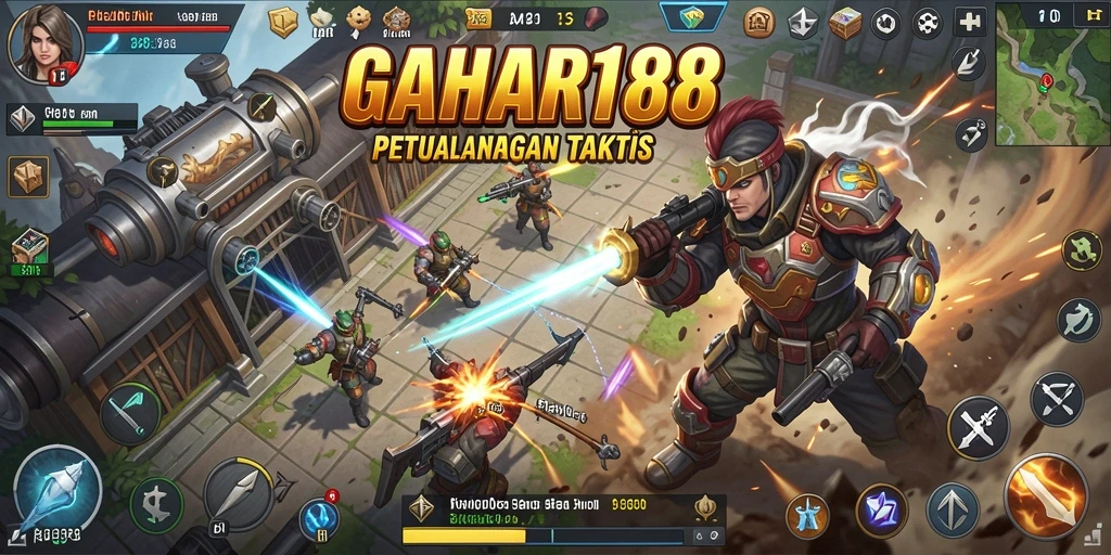 Tampilan menarik dari gameplay GAHAR188 yang penuh aksi.
