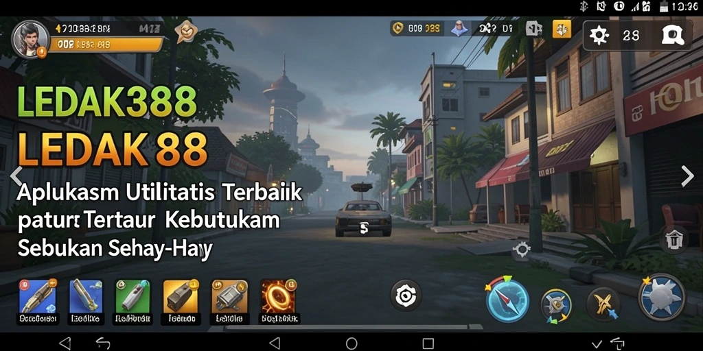 Tampilan utama LEDAK388 yang menunjukkan berbagai fitur yang bermanfaat.