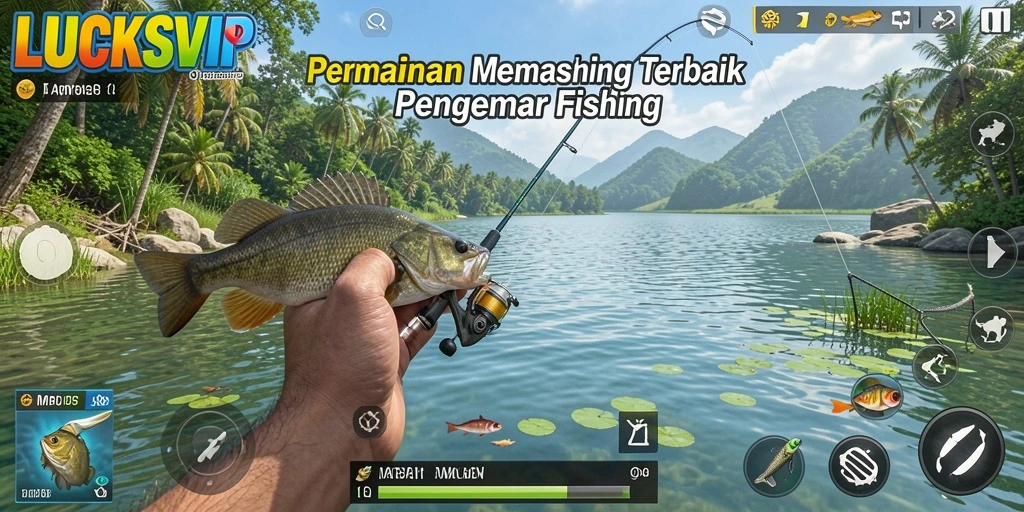 Tangkapan ikan yang menakjubkan dalam gameplay LUCKSVIP.