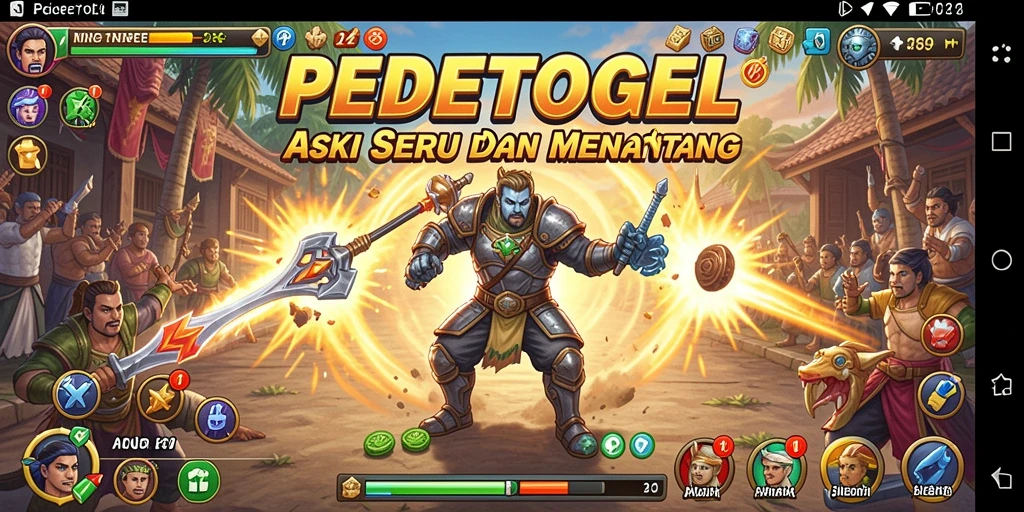 Tangkapan layar utama PEDETOGEL menampilkan momen aksi yang mendebarkan.