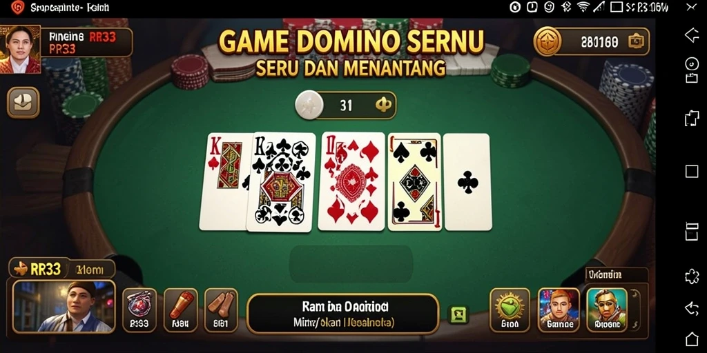Gameplay seru di RR33 dengan grafis menawan.