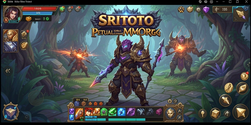 Tampilan gameplay SRITOTO yang menakjubkan dalam dunia MMORPG.