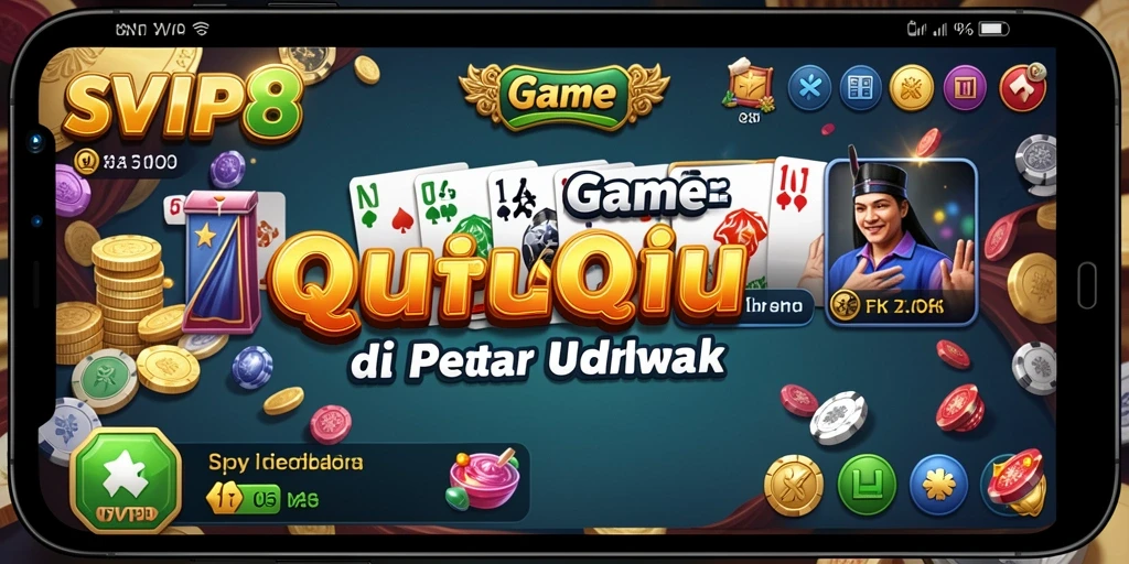 Screenshot gameplay QiuQiu SVIP8 yang penuh aksi.